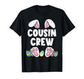 Cousin Crew Easter Bunny Family Matching T-Shirt - Custom Art Print Unisex - T-Shirt, Sweatshirt, Hoodie
