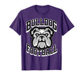 Bulldogs Football Game Day Mom Dad T-Shirt - Streetwear Style for Adults - T-Shirt, Sweatshirt, Hoodie