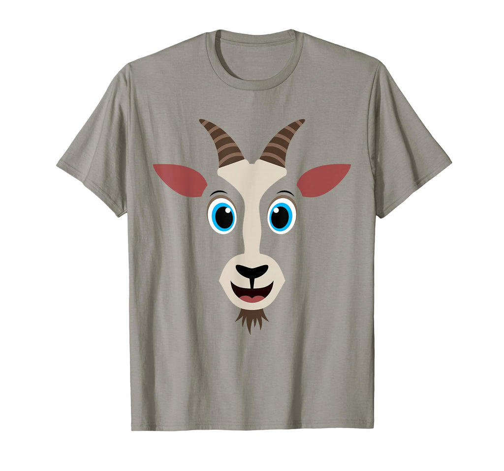 Goat Face Costume Halloween Pretend Im T-Shirt - Trendy Graphic Unisex - T-Shirt, Sweatshirt, Hoodie