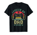 I Leveled Up To Dad 2025 Promoted To T-Shirt - Aesthetic Graphic Men Women - T-Shirt, Sweatshirt, Hoodie