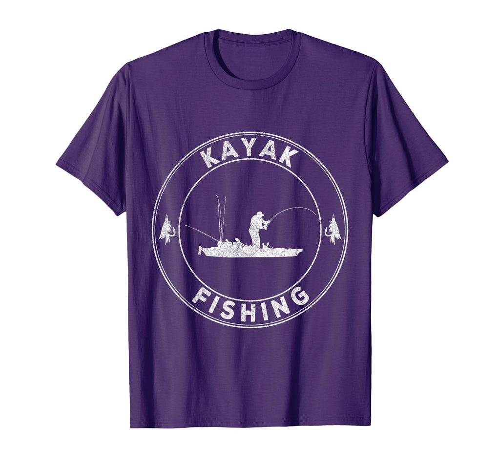 Kayak Fishing Kayaking T-Shirt - Minimalist Print Unisex - T-Shirt, Sweatshirt, Hoodie