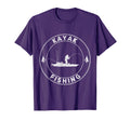 Kayak Fishing Kayaking T-Shirt - Minimalist Print Unisex - T-Shirt, Sweatshirt, Hoodie