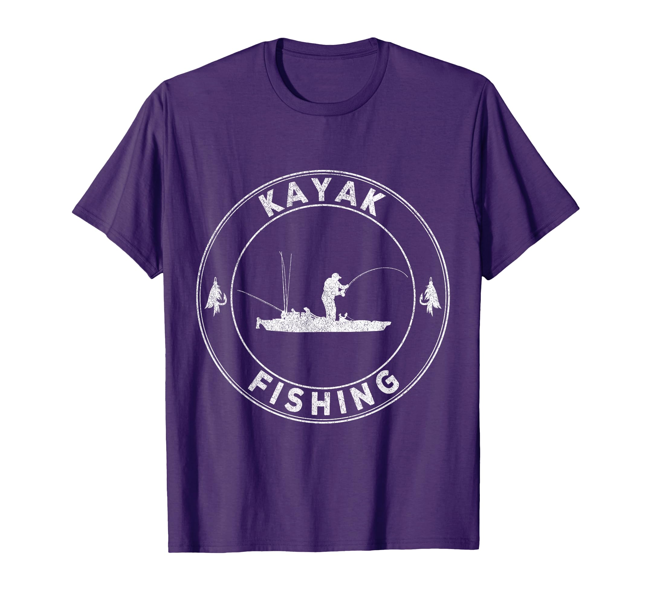 Kayak Fishing Kayaking T-Shirt - Minimalist Print Unisex - T-Shirt, Sweatshirt, Hoodie