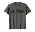 Worlds Best Cat Dad Ever Cat Dad Father T-Shirt - Unique Graphic Men Women - T-Shirt, Sweatshirt, Hoodie