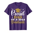 Proud Dad 2023 Graduate Graduation T-Shirt - Custom Art Print Men Women - T-Shirt, Sweatshirt, Hoodie