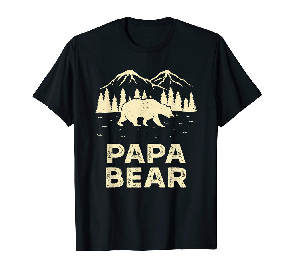 Mens Papa Bear Matching Family Mama Papa T-Shirt - Trendy Graphic Unisex - T-Shirt, Sweatshirt, Hoodie