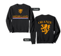 Nederland Soccer Jersey Oranje Sweatshirt - Custom Art Print Unisex - T-Shirt, Sweatshirt, Hoodie