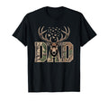 Dad Deer Hunting Camo Father Hunters Buck T-Shirt - Novelty Apparel Unisex - T-Shirt, Sweatshirt, Hoodie