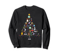 Chemistree Science Tree Funny Ugly Sweatshirt - Novelty Apparel Unisex - T-Shirt, Sweatshirt, Hoodie