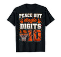 Peace Out Single Digits 10Th Birthday T-Shirt - Trendy Graphic Men Women - T-Shirt, Sweatshirt, Hoodie