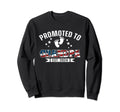 Promoted To Grandpa Est 2024 Us Sweatshirt - Novelty Apparel Unisex - T-Shirt, Sweatshirt, Hoodie