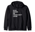 Husband Dad Cybersecurity Shirts Black T-Shirt - Custom Art Print Men Women - T-Shirt, Sweatshirt, Hoodie