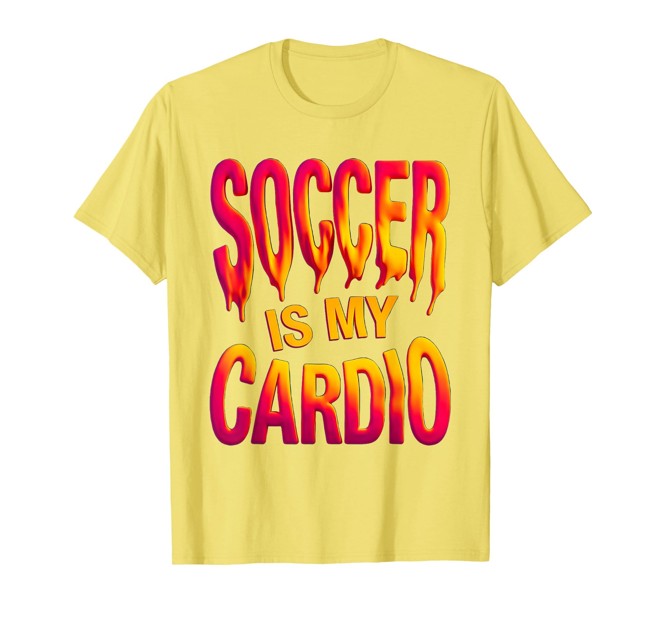 Soccer Is My Cardio Soccer T-Shirt - Minimalist Print Men Women - T-Shirt, Sweatshirt, Hoodie