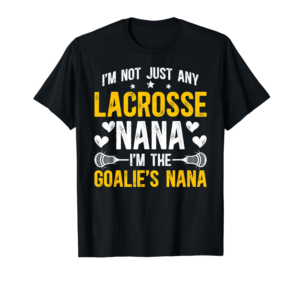 Im Lacrosse Goalie Nana Lacrosse T-Shirt - Minimalist Print Men Women - T-Shirt, Sweatshirt, Hoodie