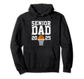 Proud Dad 2025 Senior Graduate Hoodie - Novelty Apparel for Adults - T-Shirt, Sweatshirt, Hoodie