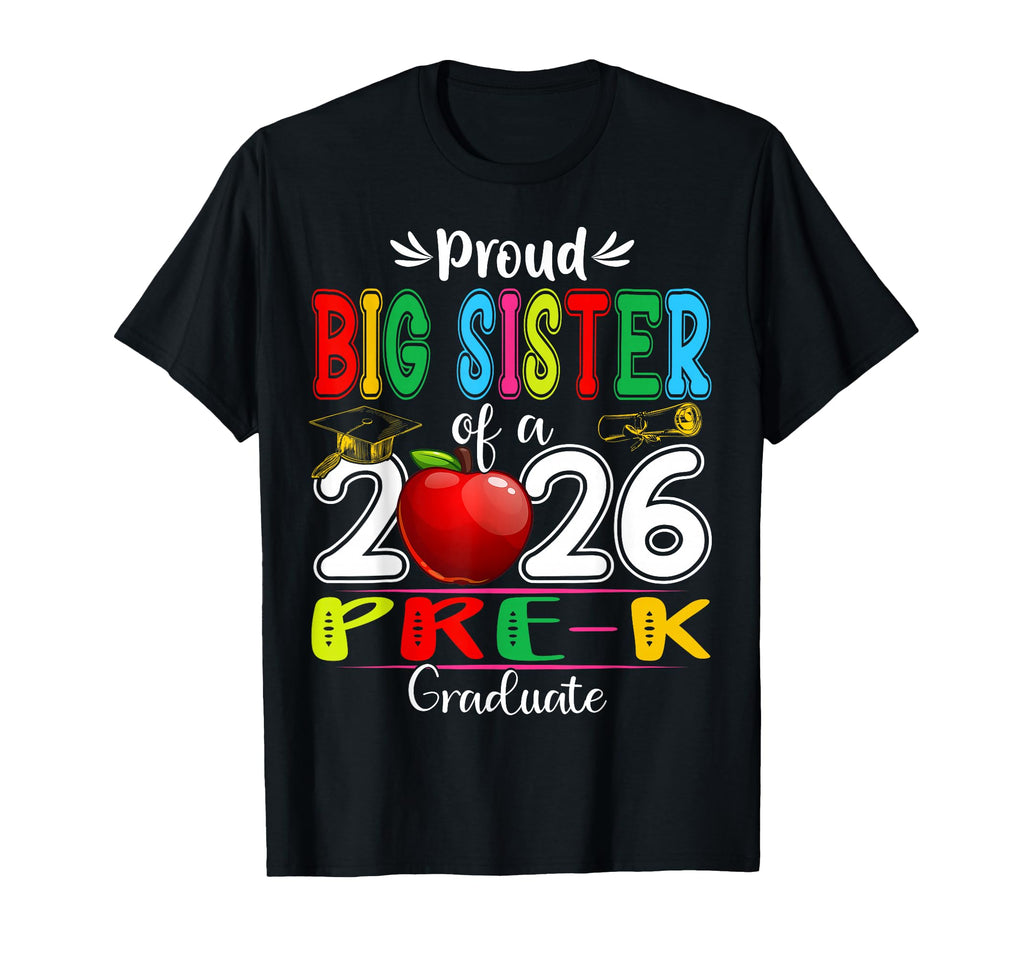 Proud Dad 2026 Pre K Graduate T-Shirt - Fun Novelty Design Men Women - T-Shirt, Sweatshirt, Hoodie