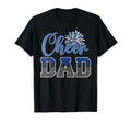 Cheer Dad Cheerleading Cheerleader T-Shirt - Custom Art Print Men Women - T-Shirt, Sweatshirt, Hoodie