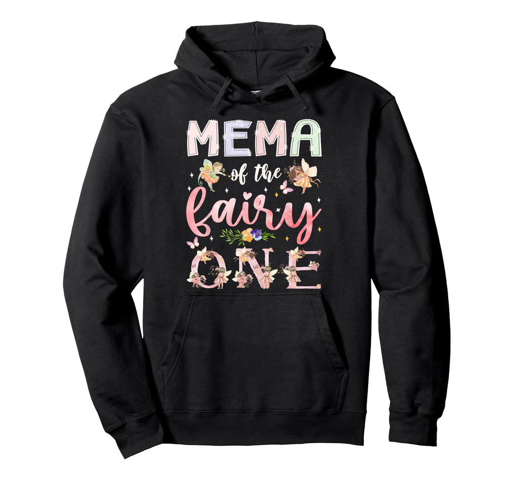 Mema Fairy One 1St Birthday Family Hoodie - Casual Everyday Wear Unisex - T-Shirt, Sweatshirt, Hoodie