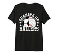 Grandpa Ballers Soccer Baseball T-Shirt - Fun Novelty Design Unisex - T-Shirt, Sweatshirt, Hoodie