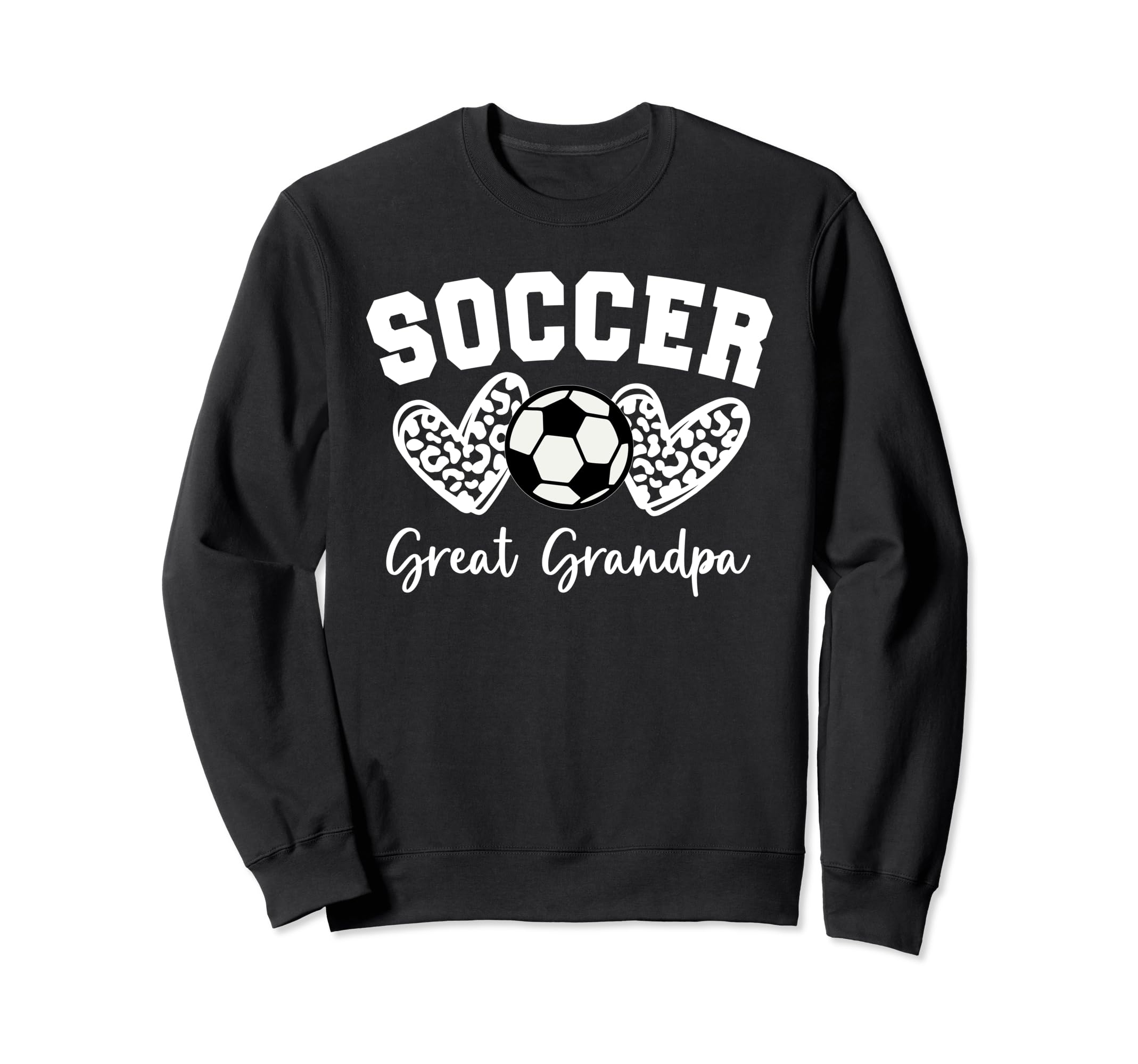 Soccer Great Grandpa Matching Family Sweatshirt - Custom Art Print Unisex - T-Shirt, Sweatshirt, Hoodie