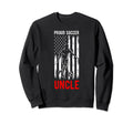 Proud Soccer Uncle Usa Flag Sweatshirt - Aesthetic Graphic for Adults - T-Shirt, Sweatshirt, Hoodie