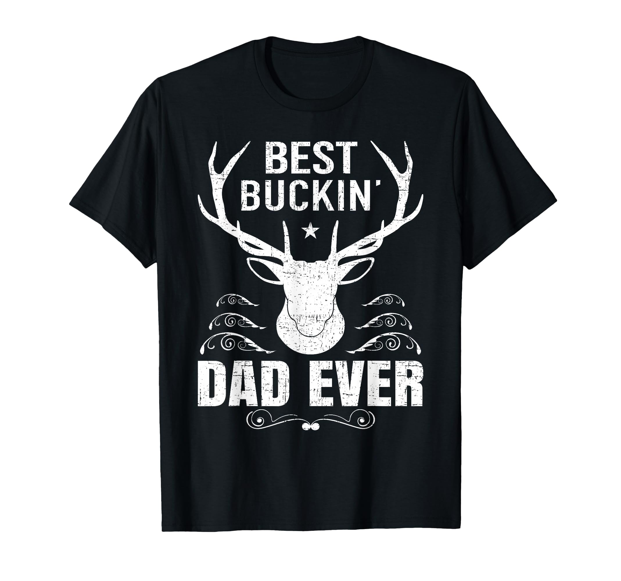 Deer Hunting Bucking Fathers Day Dad Hoodie - Casual Everyday Wear Unisex - T-Shirt, Sweatshirt, Hoodie