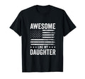 Awesome Like My Daughter Funny Fathers T-Shirt - Aesthetic Graphic Unisex - T-Shirt, Sweatshirt, Hoodie