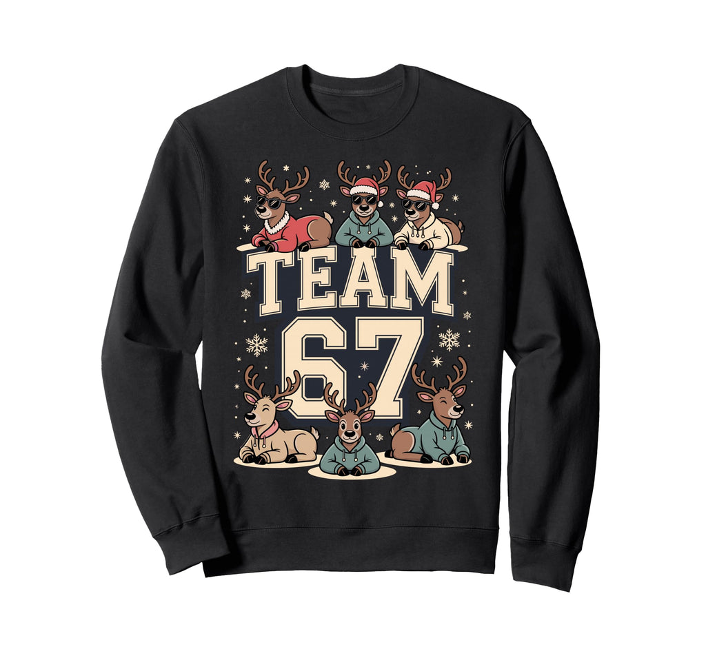 Team 67 Family Mom Dad Matching Sweatshirt - Graphic Print for Adults - T-Shirt, Sweatshirt, Hoodie