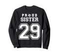 Number 29 Custom Proud Soccer Sweatshirt - Casual Everyday Wear Men Women - T-Shirt, Sweatshirt, Hoodie