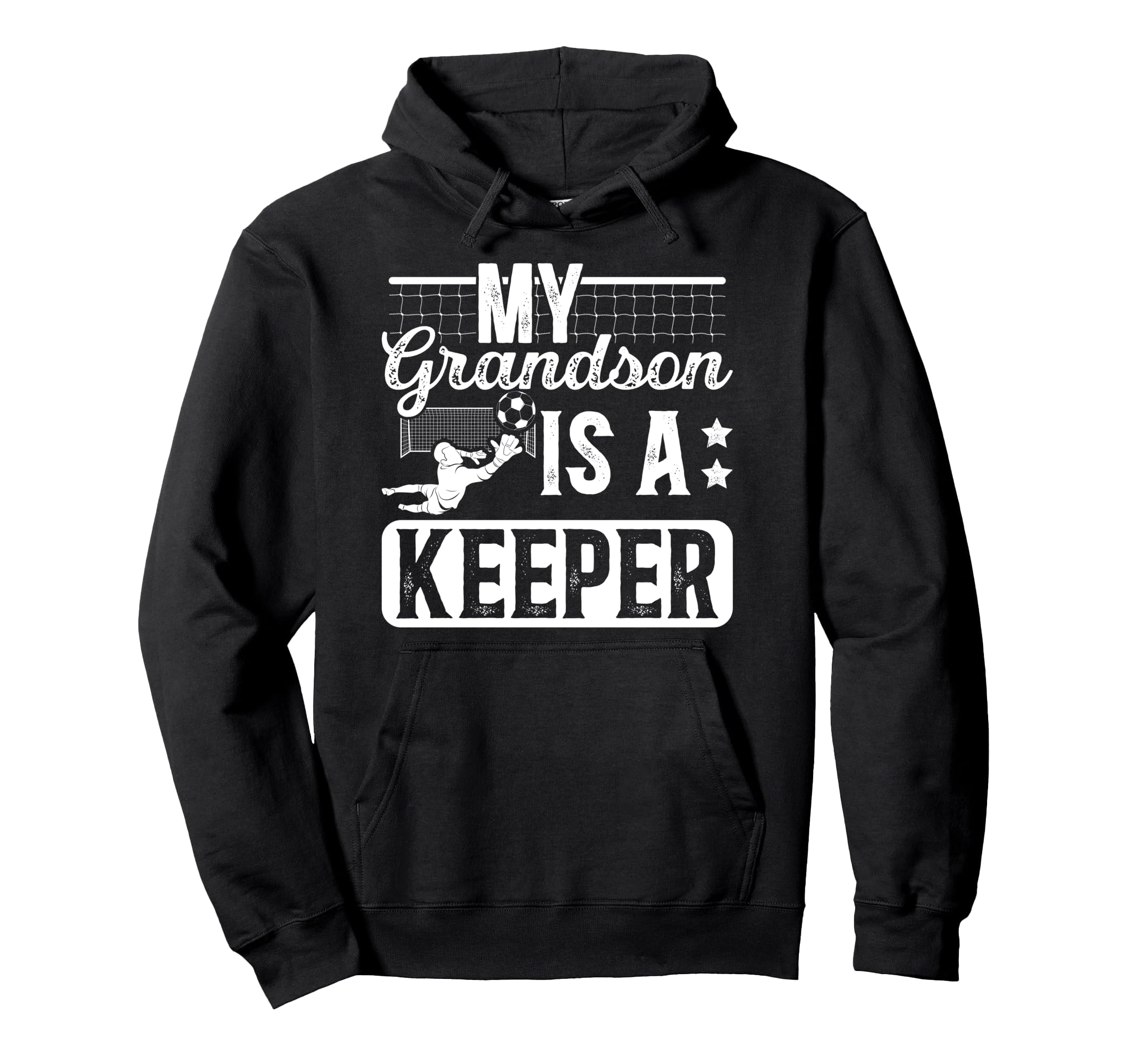Proud Soccer Keeper Papaw Soccer Goalie Hoodie - Fun Novelty Design Unisex - T-Shirt, Sweatshirt, Hoodie