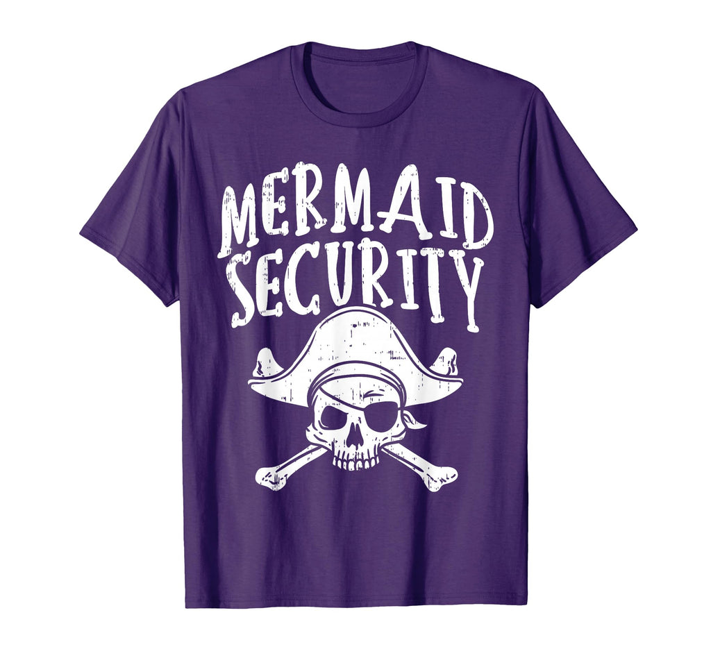 Mermaid Security Pirate Matching Family T-Shirt - Graphic Print Men Women - T-Shirt, Sweatshirt, Hoodie