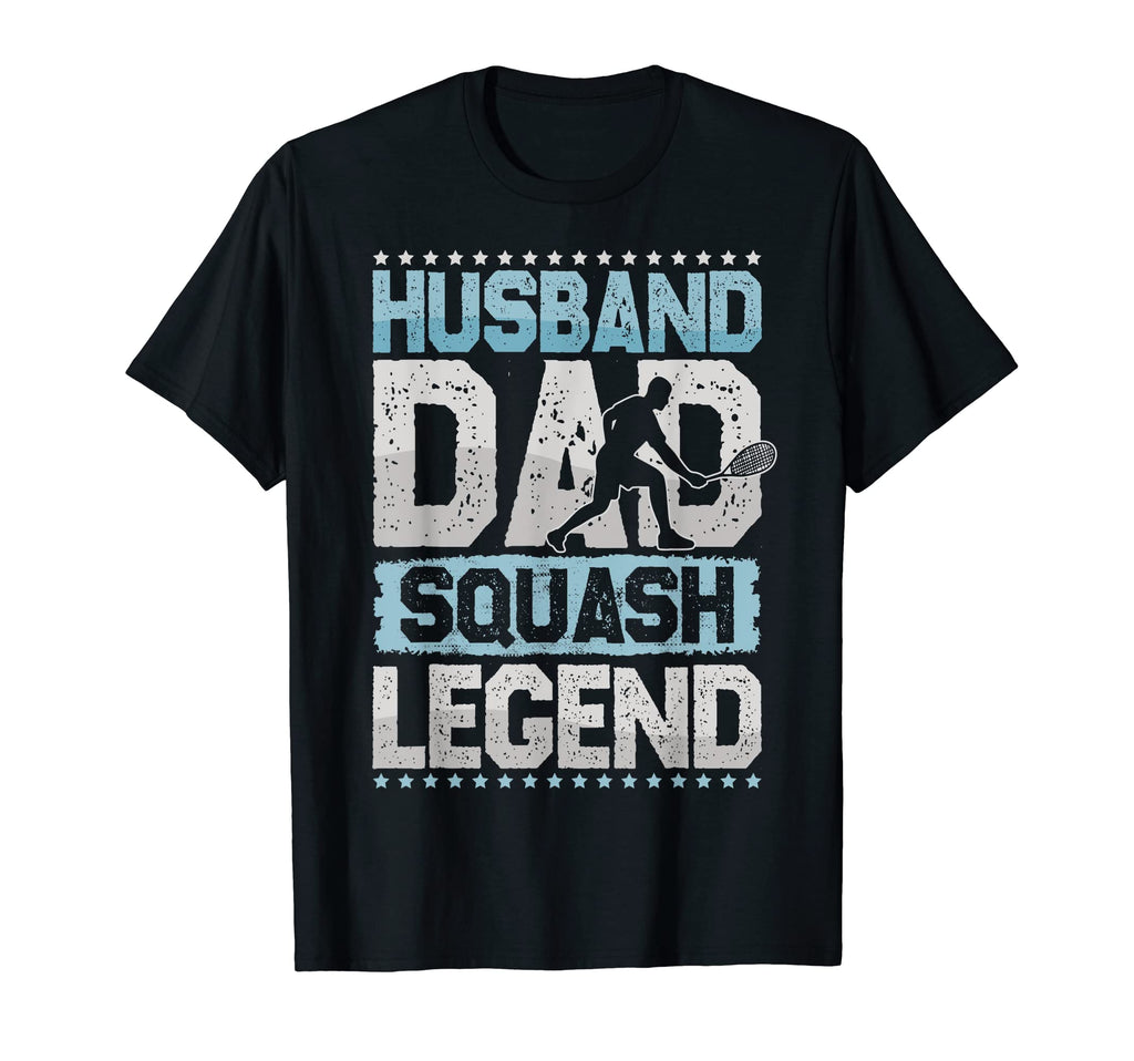 Tennis Husband Dad Squash Legend Squash T-Shirt - Graphic Print Men Women - T-Shirt, Sweatshirt, Hoodie