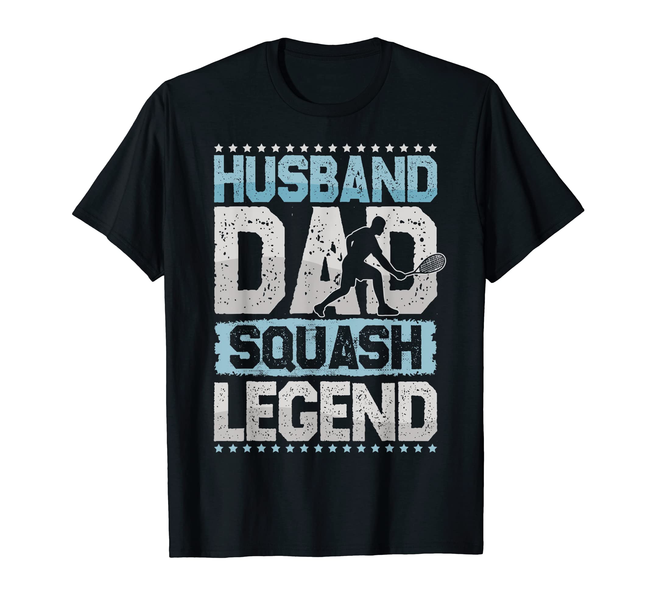 Tennis Husband Dad Squash Legend Squash T-Shirt - Graphic Print Men Women - T-Shirt, Sweatshirt, Hoodie