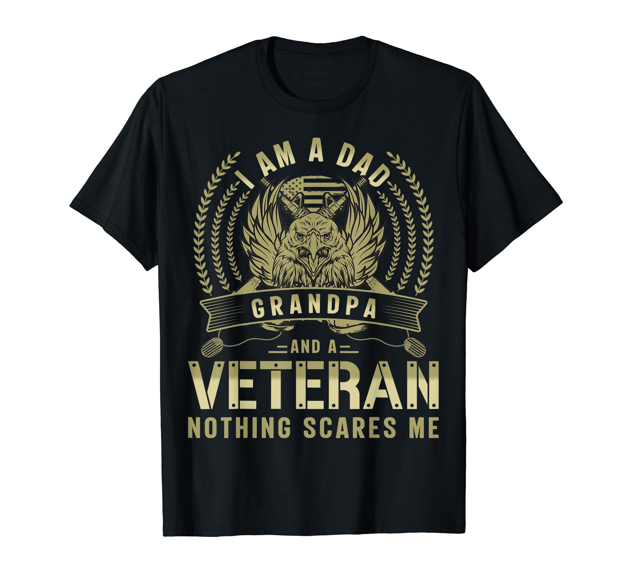 Fathers Day Veterans Day Im Dad Grandpa T-Shirt - Aesthetic Graphic Unisex - T-Shirt, Sweatshirt, Hoodie