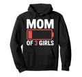 Mom 3 Funny Exhausted Mother Hoodie - Streetwear Style Men Women - T-Shirt, Sweatshirt, Hoodie