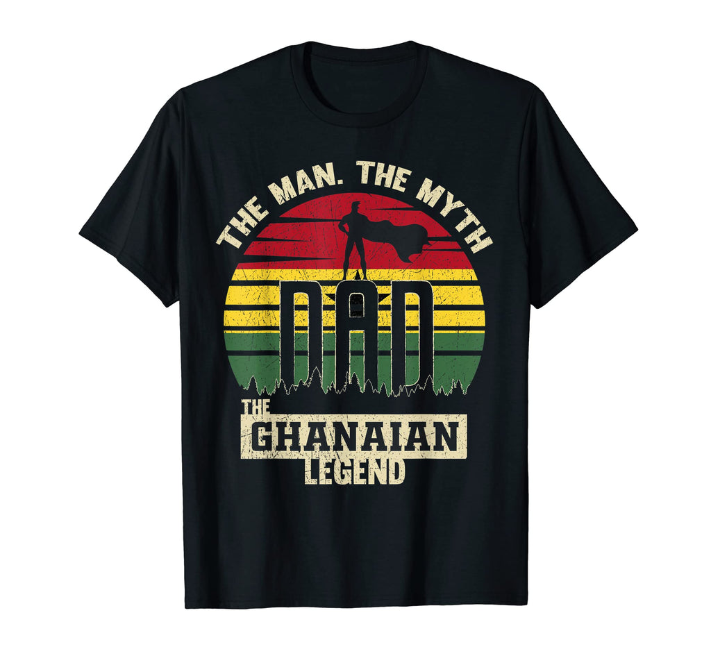 Myth Ghanaian Legend Dad T-Shirt - Aesthetic Graphic Unisex - T-Shirt, Sweatshirt, Hoodie