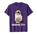 Snowshoe Cats Cat Kitten Snowshoe Mom T-Shirt - Custom Art Print for Adults - T-Shirt, Sweatshirt, Hoodie
