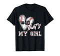 Thats My Baseball Jersey Number 40 Mom Dad T-Shirt - Trendy Graphic Unisex - T-Shirt, Sweatshirt, Hoodie