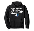 Busy Raising Ballers Soccer Volleyball Hoodie - Novelty Apparel Men Women - T-Shirt, Sweatshirt, Hoodie