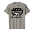 Soccer Grandmother Matching Family T-Shirt - Aesthetic Graphic Unisex - T-Shirt, Sweatshirt, Hoodie