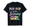 Pop Pop Birthday Tie Dye Bday Party T-Shirt - Graphic Print Men Women - T-Shirt, Sweatshirt, Hoodie