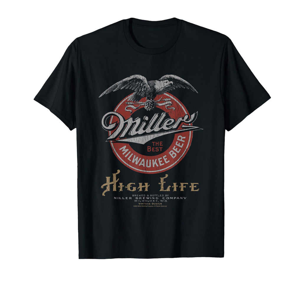 Miller High Life Best Milwaukee Beer T-Shirt - Novelty Apparel Men Women - T-Shirt, Sweatshirt, Hoodie