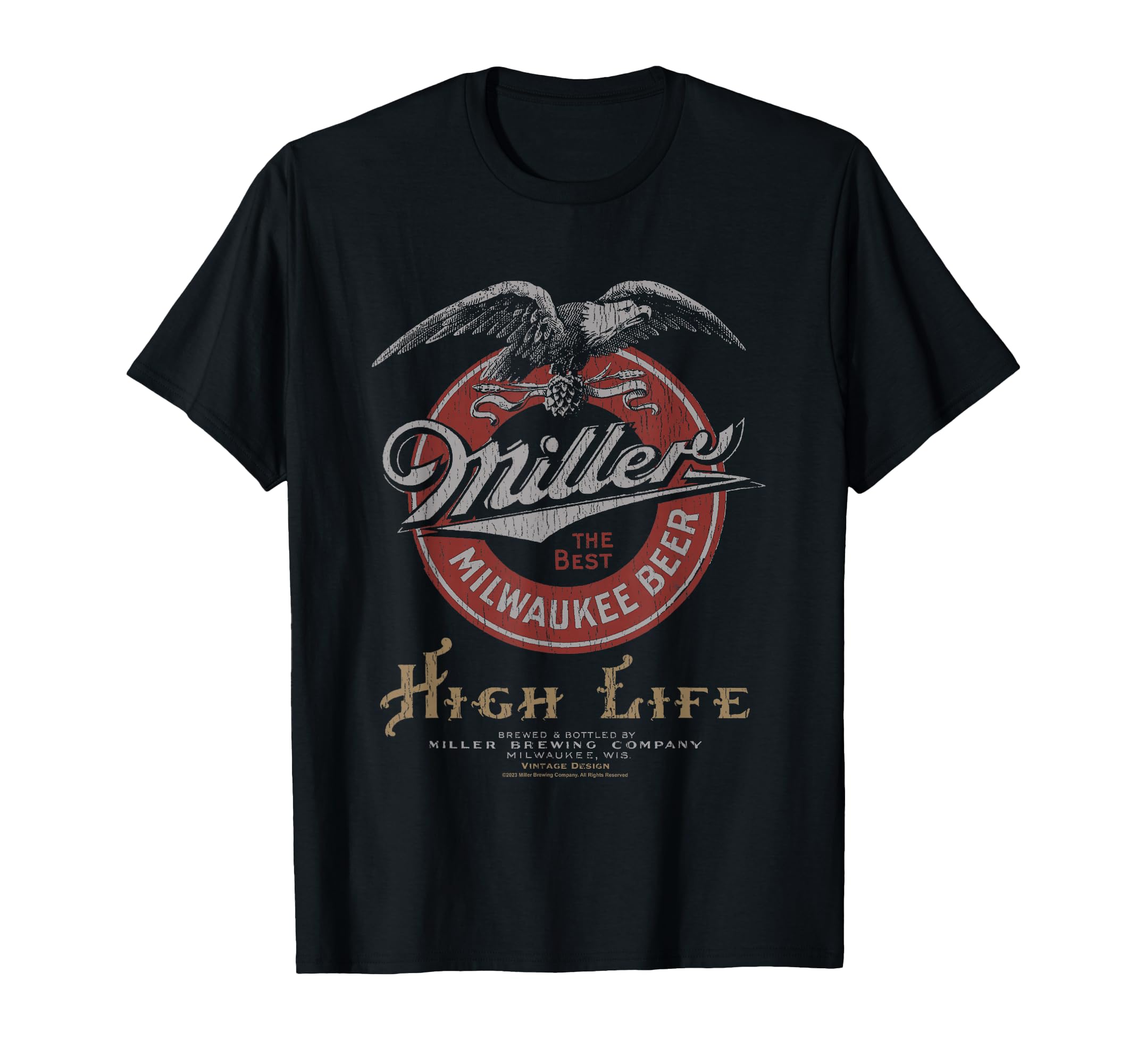 Miller High Life Best Milwaukee Beer T-Shirt - Novelty Apparel Men Women - T-Shirt, Sweatshirt, Hoodie