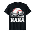 Baseball Nana Baseball Player Game T-Shirt - Custom Art Print Men Women - T-Shirt, Sweatshirt, Hoodie