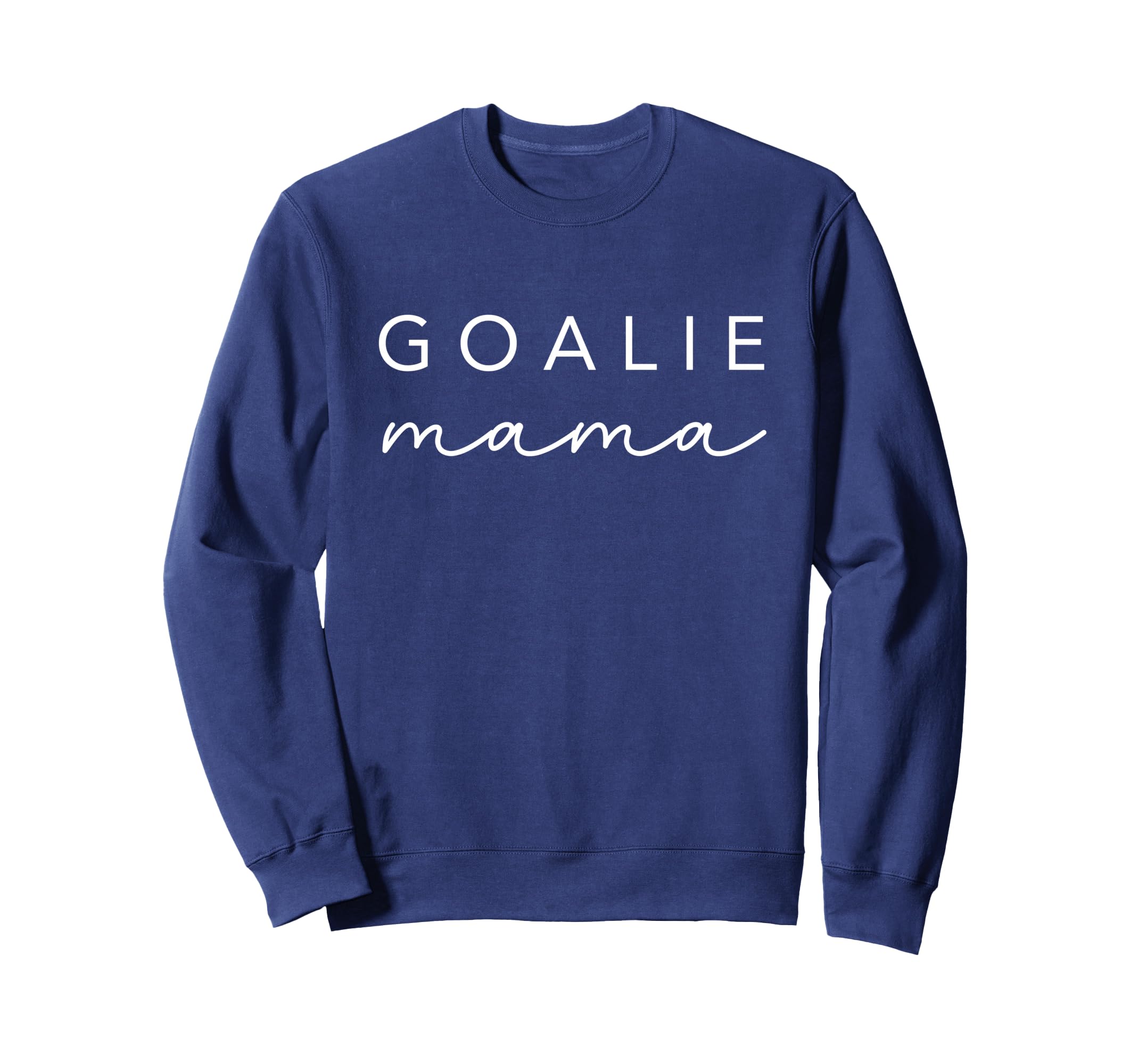 Hockey Mama Goalie Fan Mom Game Day Sweatshirt - Graphic Print for Adults - T-Shirt, Sweatshirt, Hoodie