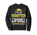 Proud Godmother 2026 Class Med Sweatshirt - Aesthetic Graphic for Adults - T-Shirt, Sweatshirt, Hoodie