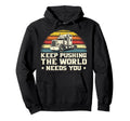 Trucker Motivational Truck Driver Proud Hoodie - Fun Novelty Design Unisex - T-Shirt, Sweatshirt, Hoodie