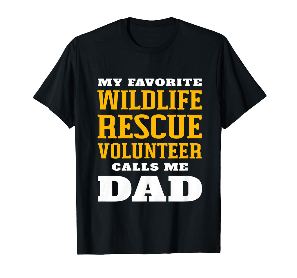 Proud Wildlife Rescue Volunteer Dad Son T-Shirt - Trendy Graphic Men Women - T-Shirt, Sweatshirt, Hoodie