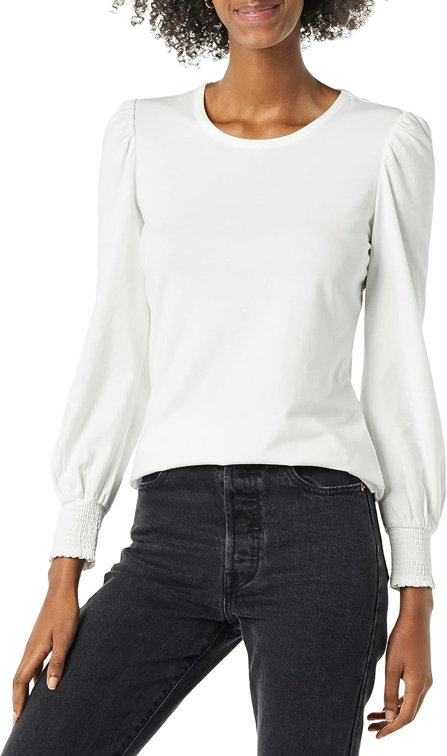 Women's Crewneck Smocked Cuff - Adult & Kids T-Shirts, Sweatshirts & Hoodies apparel design preview 1