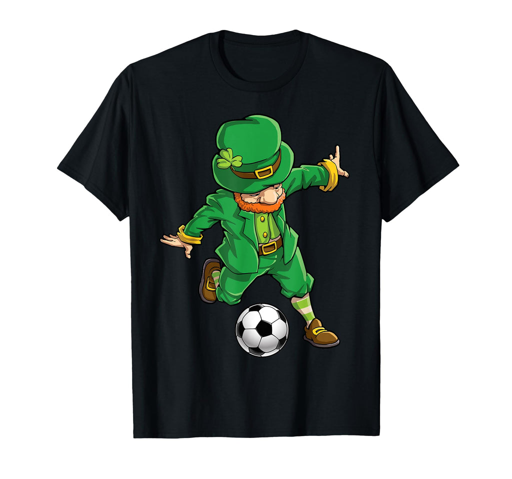 Soccer Leprechaun St Patricks Day Sports T-Shirt - Minimalist Print Unisex - T-Shirt, Sweatshirt, Hoodie